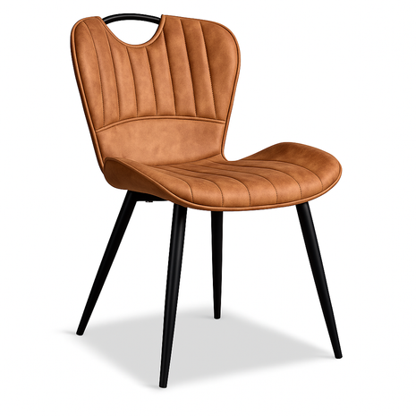 Eetkamerstoel Paris Misty Cognac