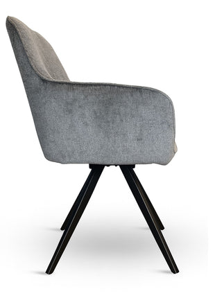 Eetkamerstoel Marseille Fuse Antraciet