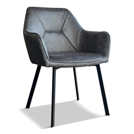 Eetkamerstoel Toulouse Misty Antraciet