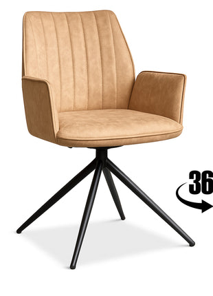 Eetkamerstoel Nautes Misty Light Brown