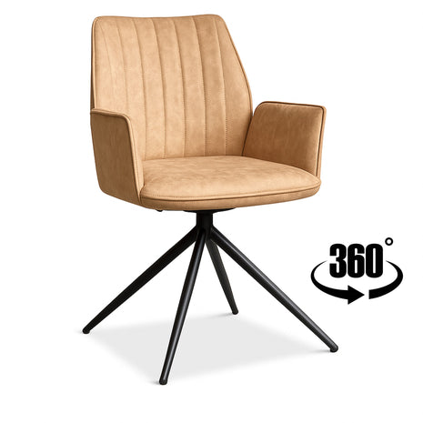 Eetkamerstoel Nautes Misty Light Brown