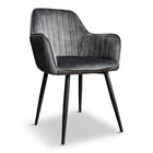 Eetkamerstoel Jeffrey Velvet Hunter