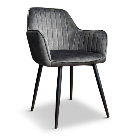 Eetkamerstoel Jeffrey Velvet Hunter