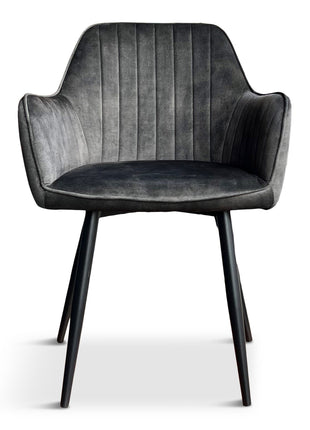 Eetkamerstoel Jeffrey Velvet Hunter