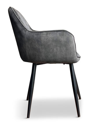 Eetkamerstoel Jeffrey Velvet Hunter