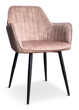 Eetkamerstoel Jeffrey Velvet Liver