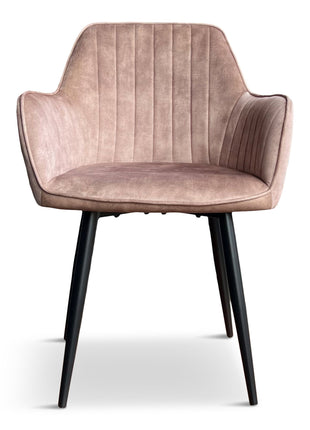 Eetkamerstoel Jeffrey Velvet Liver