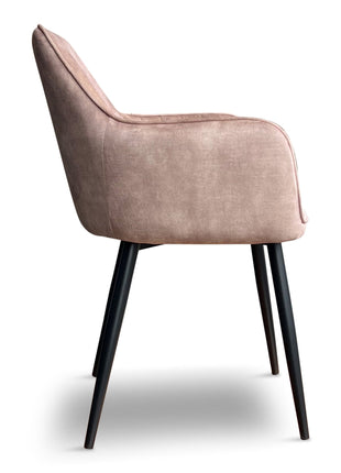 Eetkamerstoel Jeffrey Velvet Liver