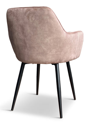 Eetkamerstoel Jeffrey Velvet Liver