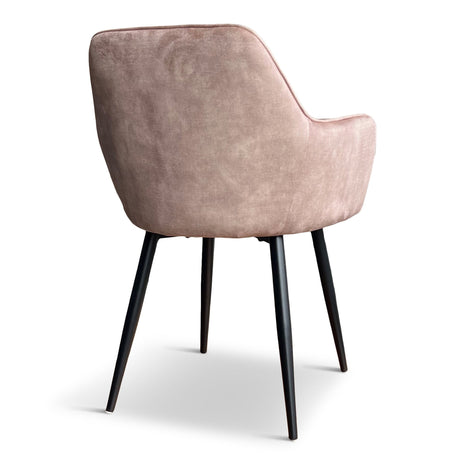 Eetkamerstoel Jeffrey Velvet Liver