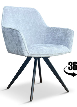 Eetkamerstoel Marseille Fuse Silver