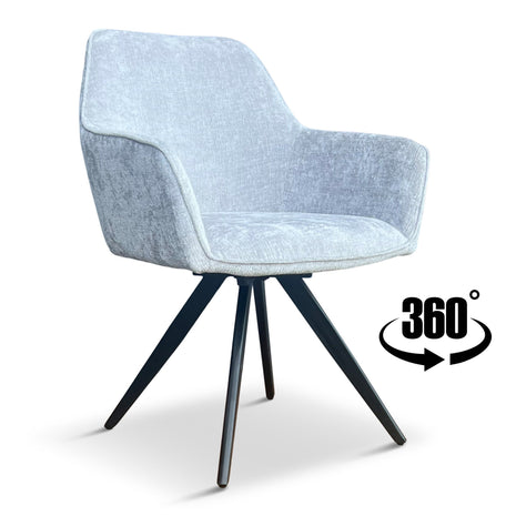 Eetkamerstoel Marseille Fuse Silver