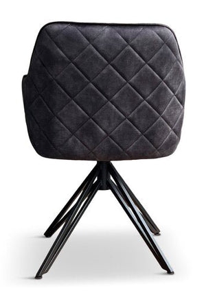 Eetkamerstoel Dijon Velvet Antraciet