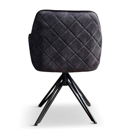 Eetkamerstoel Dijon Velvet Antraciet