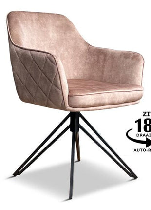 Eetkamerstoel Dijon Velvet Liver