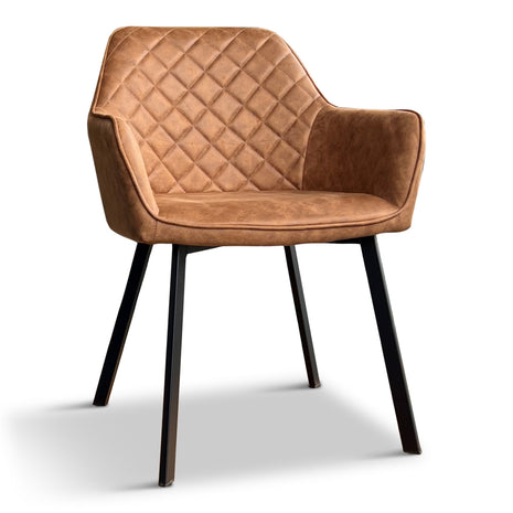 Eetkamerstoel Lyon Misty Brown