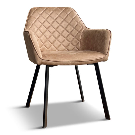 Eetkamerstoel Lyon Misty Light Brown