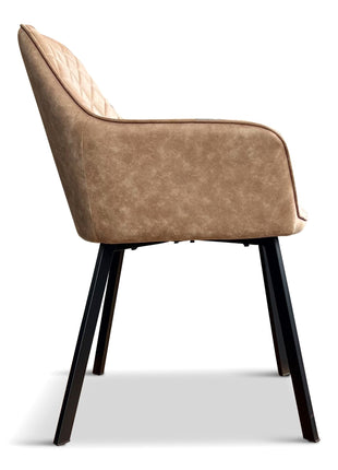 Eetkamerstoel Lyon Misty Light Brown