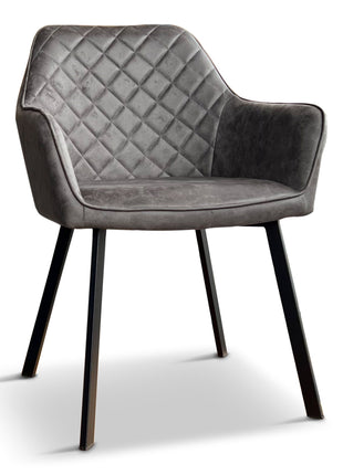 Eetkamerstoel Lyon Misty Antraciet