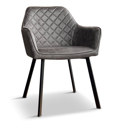 Eetkamerstoel Lyon Misty Antraciet