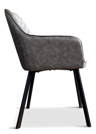 Eetkamerstoel Lyon Misty Antraciet