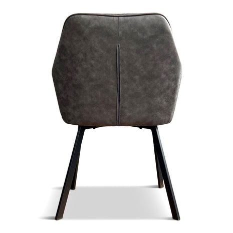 Eetkamerstoel Lyon Misty Antraciet