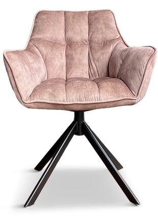 Eetkamerstoel Hamburg Velvet Liver