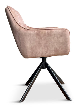 Eetkamerstoel Hamburg Velvet Liver