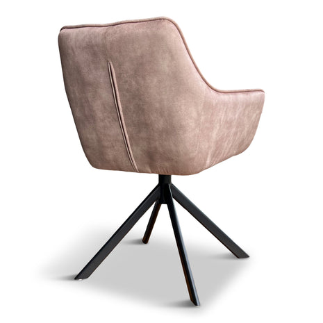 Eetkamerstoel Hamburg Velvet Liver