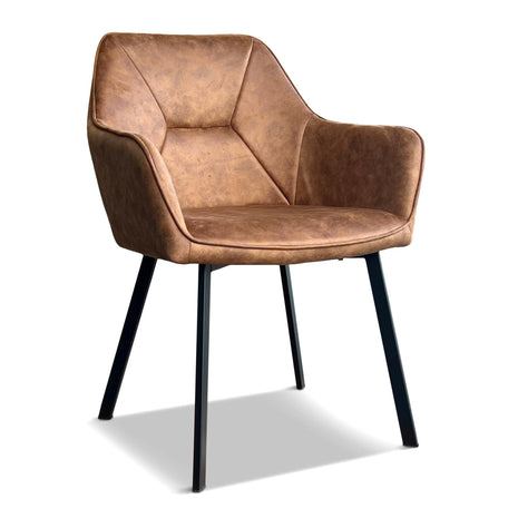 Eetkamerstoel Toulouse Misty Brown