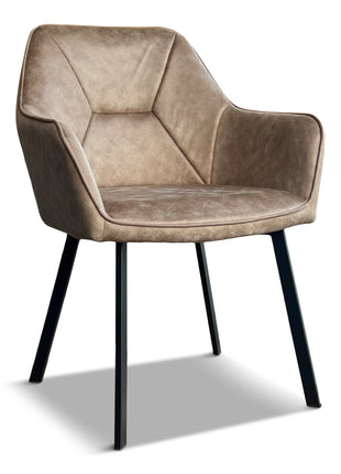 Eetkamerstoel Toulouse Misty Light Brown