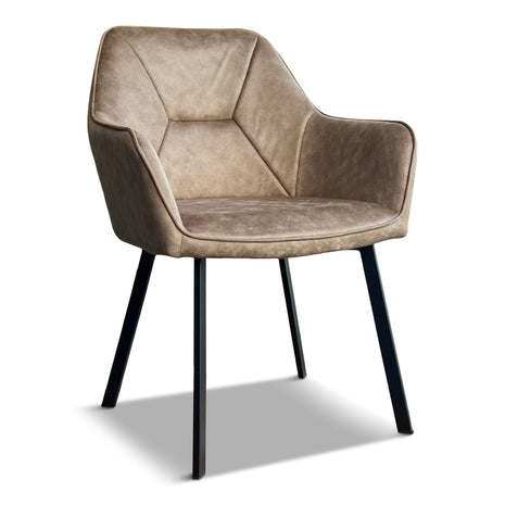 Eetkamerstoel Toulouse Misty Light Brown