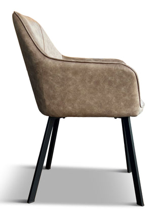 Eetkamerstoel Toulouse Misty Light Brown