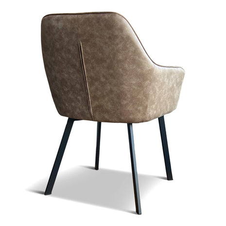 Eetkamerstoel Toulouse Misty Light Brown