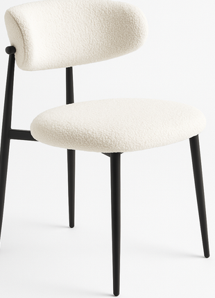 Eetkamerstoel Jaxx Bouclé Naturel