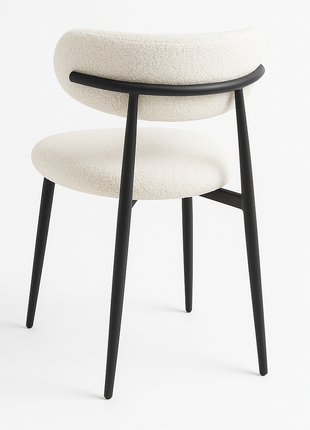 Eetkamerstoel Jaxx Bouclé Naturel