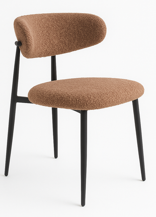 Eetkamerstoel Jaxx Bouclé Taupe