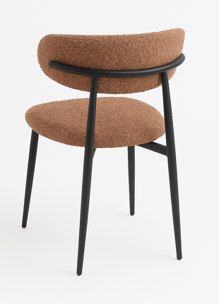 Eetkamerstoel Jaxx Bouclé Taupe