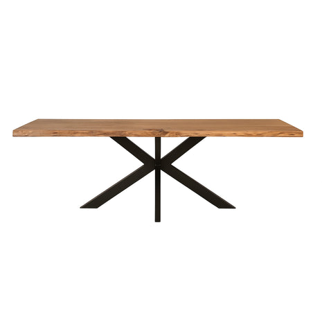 Eettafel Valencia 240x100cm Acacia Boomstamtafel Live Edge