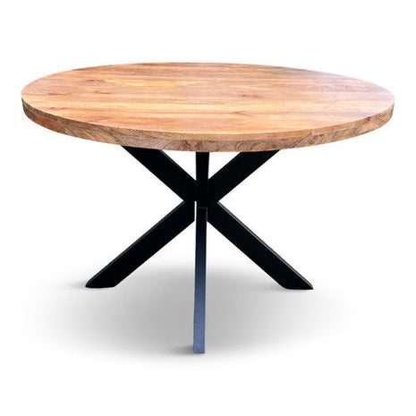 Eettafel Jasper Rond Ø110cm Mango Naturel