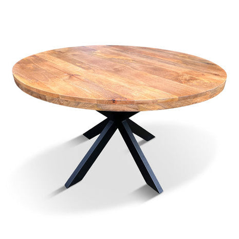 Eettafel Jasper Rond Ø110cm Mango Naturel