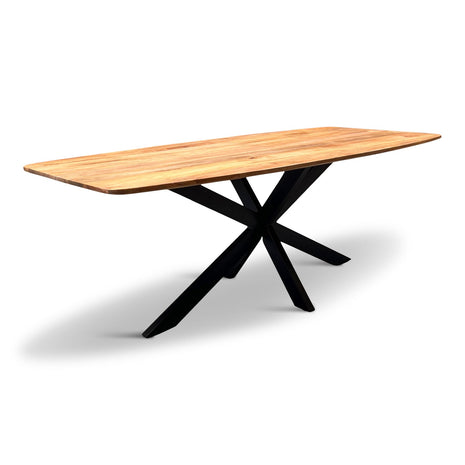 Eettafel Oslo Deens Ovaal 300x120cm Mango Naturel