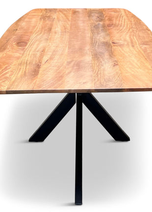 Eettafel Oslo Deens Ovaal 200x100cm Mango Naturel