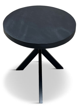 Eettafel Tulsa Ovaal 190x100cm Mango Zwart