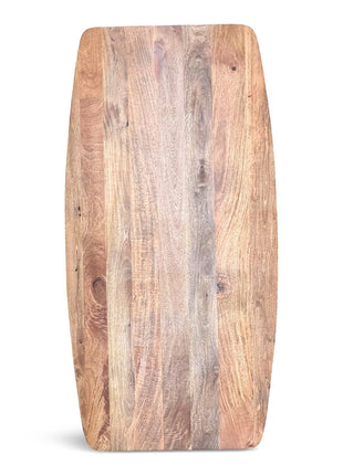 Eettafel Oslo Deens Ovaal 240x100cm Mango Naturel