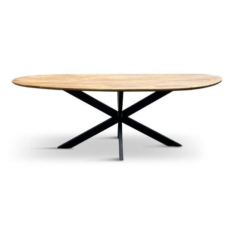 Eettafel Pebble Organisch 160x80cm Mango Naturel