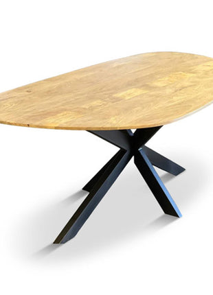 Eettafel Pebble Organisch 280x120cm Mango Naturel