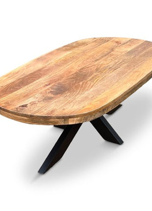 Salontafel Nørre Deens Ovaal 120x70cm Mango Naturel