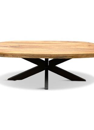 Salontafel Nørre Deens Ovaal 120x70cm Mango Naturel