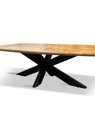 Salontafel Oslo Deens Ovaal 130x70cm Mango Naturel